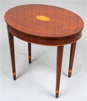 George III Style Inlaid Side Table