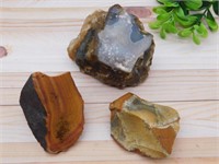 MIXED LOT ROCK STONE LAPIDARY SPECIMEN