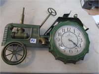 16" x10" TractorWall Clock needs Batterie