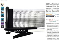 JOOLA Premium Inside Table Tennis Net and Post Set
