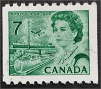 Canada 1971 Elizabeth II 7 Cents Stamp #543