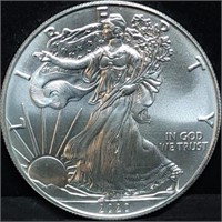 2020 1oz Silver Eagle Gem BU