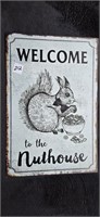 15" X 10" "Welcome" Sign