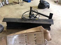 5 ft power angle snow blade w/ truck mount