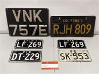 Selection Number Plates (Wall Hangers Only)