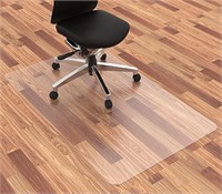 (U) Plastic Mat for Office Chair Easy Glide on Har