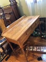 Wooden Table with (2) Drawers