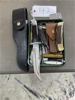 Buck knife, pocket knives