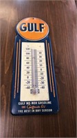 Gulf Thermometer Advertising Sign