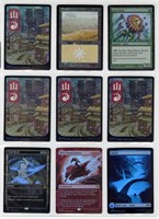 (9) X MAGIC THE GATHERING CARDS