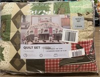 OEKO-TEX Quilt Set Twin Size