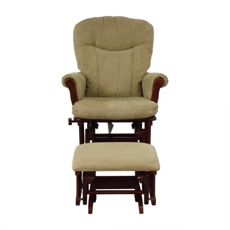 Naomi Home Rocking Chair with Movable Ottoman