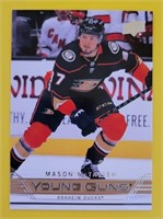 Mason McTavish 2021-22 UD Retro Young Guns Rookie