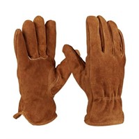 L  Ozero Work Gloves Winter Insulated Leather Glov