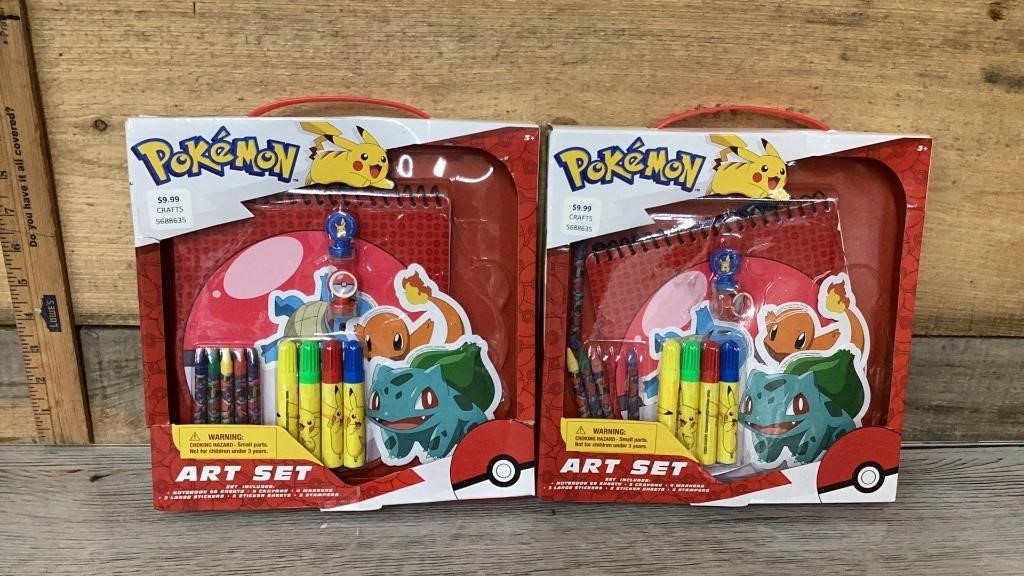 Pokémon art sets