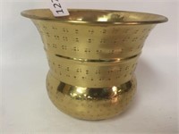 Brass Vase/Spittoon - 4.5" Tall