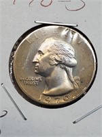 1970-S Clad Proof Washington Quarter