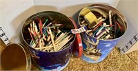 Vintage pens and pencils: many from Sioux City...