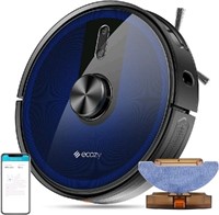ecozy LD200B Robot Vacuum and Mop Cleaner with LiD