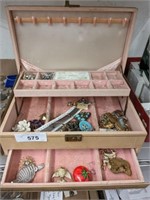 JEWELRY BOX AND CONTENTS