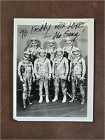 A Framed Mercury 7 Astronauts (Signed The Gang)