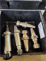 GROUP OF (5) CAT40 TOOL HOLDERS, ER20-6",