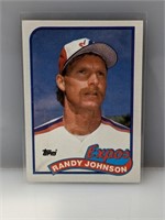 1989 MLB Topps Randy Johnson Rookie Card