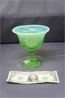 Green Opalescent Compote