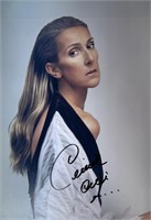 Autograph COA Celine Dion Photo