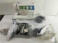 Brother LS2400 Sewing Machine, Steamer, & Other