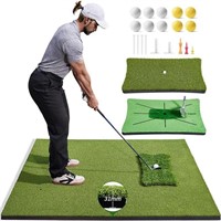 Voxor 3-in-1 Golf Hitting Mat