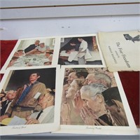 The Four Freedoms By Norman Rockwell prints.