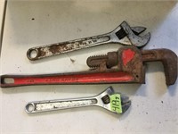 Pipe Wrench & Adjustable Wrenches