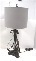 30" Table Lamp with Metal Base