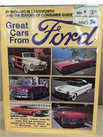 1982 Great Cars From Ford Book