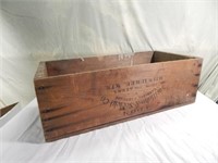 Vintage Suelflohn & Seefeld (Milwaukee) Wood Crate