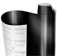 Square Carbon Fiber Vinyl Wrap Roll 1ft x 5ft