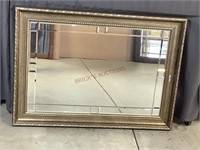 Ornate Beveled Glass Mirror