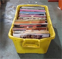 Large Lot Of Vintage Vinyl Records, Elvis & More