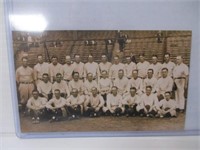 Yankee Game hand out Post Card shows 1927 Team
