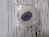 Amethyst Gemstone 11.05 TCW Oval Cut and Faceted