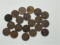 Collection of Vintage U.S. Pennies