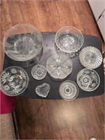 Misc glassware lot