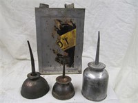 Tin and Oil Cans