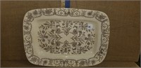 IRONSTONE TRANSFERWARE PLATTER