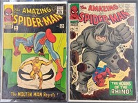 1966 Amazing Spider-Man #35 and #41