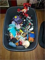 Assortment of toys tub lot