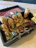 7 Dwarfs dolls