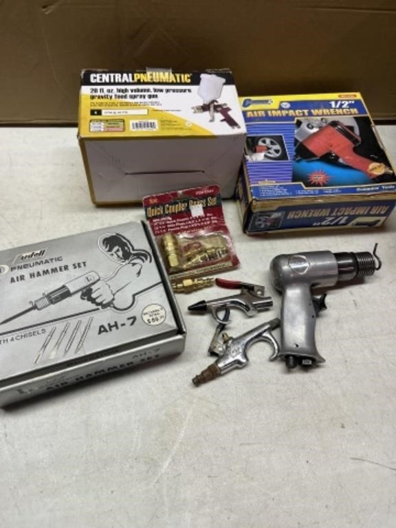 POWER TOOLS - AIR GUNS & MORE LOT