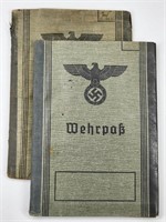(2) WW2 GERMAN RECORD BOOKS